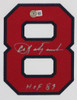 Carl Yastrzemski Autographed & Framed White Boston Jersey Auto Beckett Certified