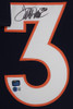 Terrell Davis Autographed & Framed Blue Denver Jersey Auto Beckett Certified