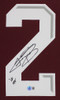 Johnny Manziel Autographed & Framed Maroon Texas A&M Jersey Auto Beckett Certified