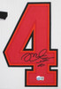 Mike Alstott Autographed & Framed White Tampa Bay Jersey Auto Beckett Certified