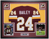Champ Bailey Autographed & Framed Maroon Washington Jersey Auto Beckett Certified