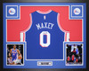 Tyrese Maxey Autographed & Framed Blue Philadelphia Jersey Auto Fanatics Certified