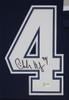 Charles Haley Autographed & Framed Blue Dallas Jersey Auto JSA Certified