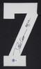 Dave Casper Autographed & Framed Black Oakland Jersey Auto Beckett Certified