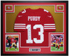 Brock Purdy Autographed & Framed Red San Francisco Jersey Auto Fanatics Certified