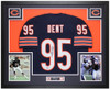Richard Dent Autographed & Framed Blue Chicago Jersey Auto Beckett Certified