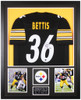 Jerome Bettis Autographed & Framed Black Pittsburgh Jersey Auto Beckett Certified