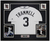 Alan Trammell Autographed & Framed White Detroit Jersey Auto Beckett Certified