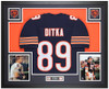 Mike Ditka Autographed & Framed Blue Chicago Jersey Auto Beckett Certified
