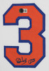 Patrick Ewing Autographed & Framed White New York Jersey Auto Beckett Certified