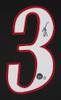 Allen Iverson Autographed & Framed Black Philadelphia Jersey Auto Beckett Certified
