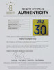 Steph Curry Autographed & Framed Yellow Golden State Jersey Auto Beckett LOA Certified