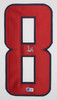 Alexander Ovechkin Autographed & Framed White Washington Jersey Auto Beckett Certified