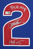Ryne Sandberg Autographed & Framed Blue Chicago Jersey Auto TriStar Certified