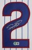 Sammy Sosa Autographed & Framed White Chicago Jersey Auto Beckett Certified