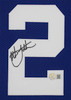 Christian Laettner Autographed & Framed Blue Duke Jersey Auto Schwartz Certified