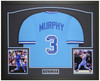 Dale Murphy Autographed & Framed Blue Atlanta Jersey Auto Beckett Certified