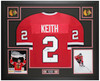 Duncan Keith Autographed & Framed Red Chicago Jersey Auto JSA Certified