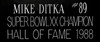 Mike Ditka Autographed & Framed Blue Chicago Jersey Auto Beckett Certified