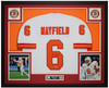 Baker Mayfield Autographed & Framed White Tampa Bay Jersey Auto Beckett Certified