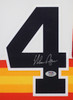 Nolan Ryan Autographed & Framed Rainbow Houston Jersey Auto PSA Certified