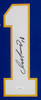 Dan Marino Autographed & Framed Blue Pittsburgh Jersey Auto JSA Certified