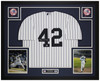 Mariano Rivera Autographed & Framed White New York Jersey Auto Beckett Certified
