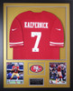 Colin Kaepernick Autographed and Framed San Francisco 49ers Jersey