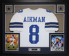 Troy Aikman Autographed and Framed Dallas Cowboys Jersey