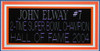 John Elway Autographed & Framed Orange Crush Denver Broncos Jersey Auto JSA COA
