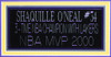 Shaquille O'Neal Autographed & Framed Purple Lakers Jersey Auto JSA Certified