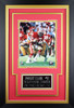 Dwight Clark Framed 8x10 San Francisco 49ers Photo with Nameplate (DC-P2C)