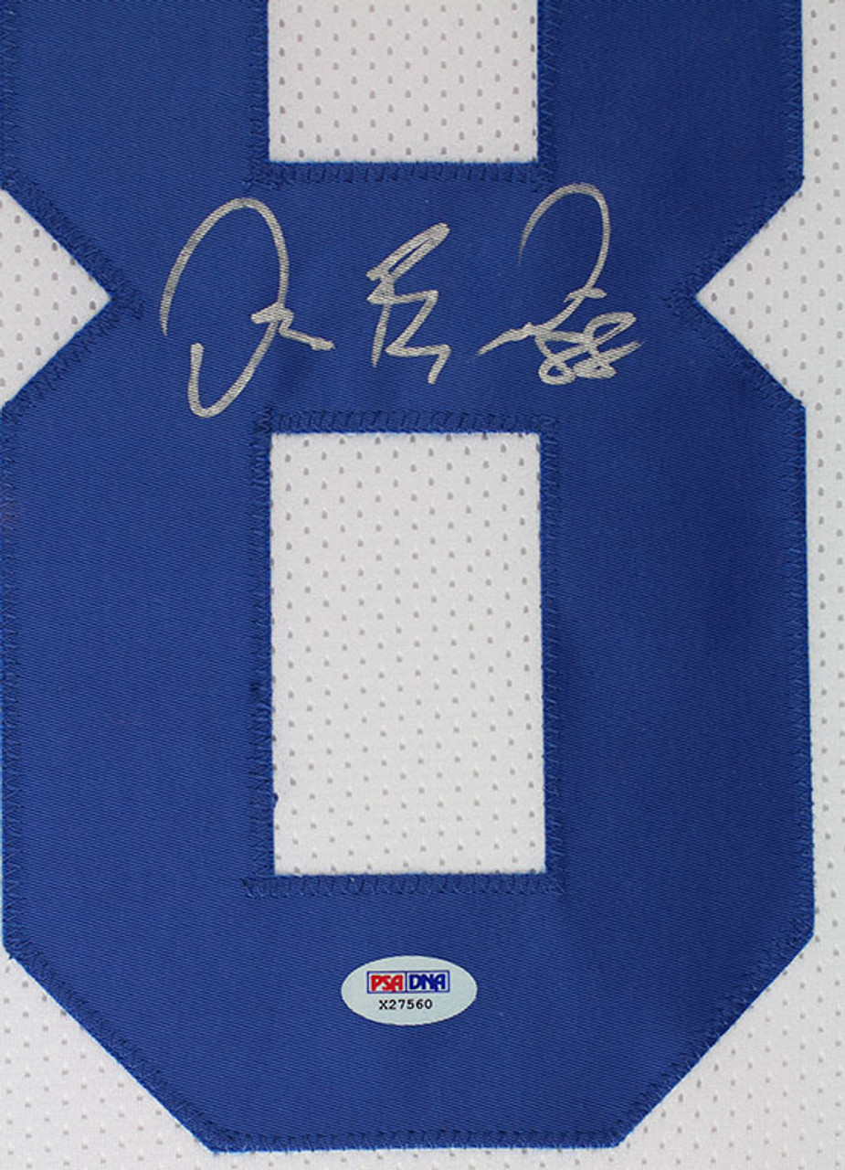 Dez Bryant Autographed & Framed White Dallas Cowboys Jersey Auto PSA COA