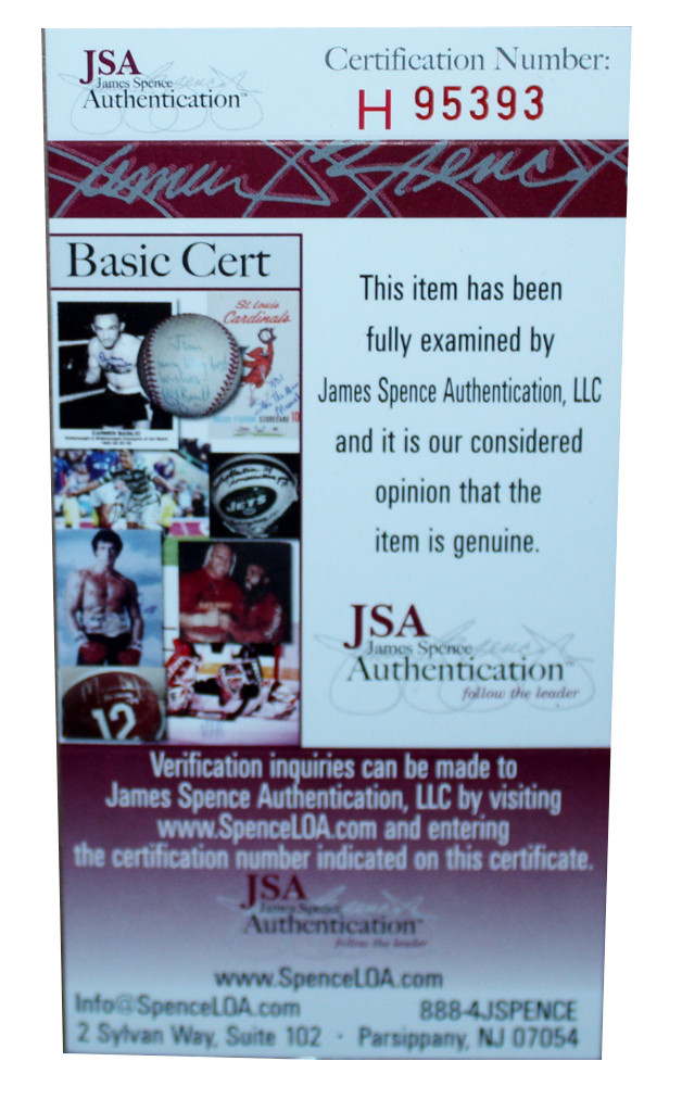 Fran Tarkenton Autographed HOF 86 and Framed Purple Vikings Jersey