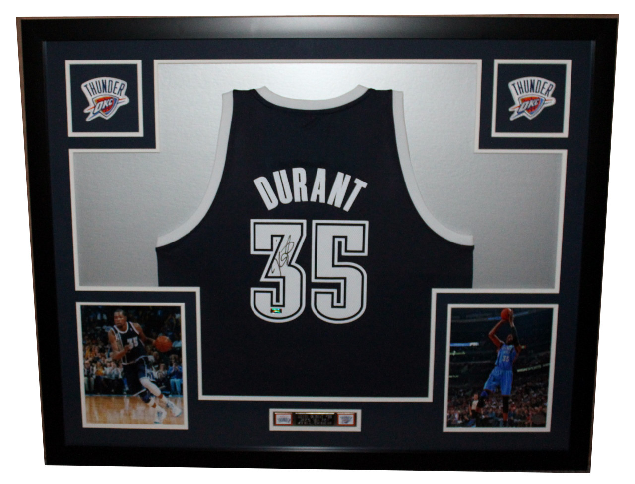 KEVIN DURANT AUTOGRAPHED OKLAHOMA CITY THUNDER