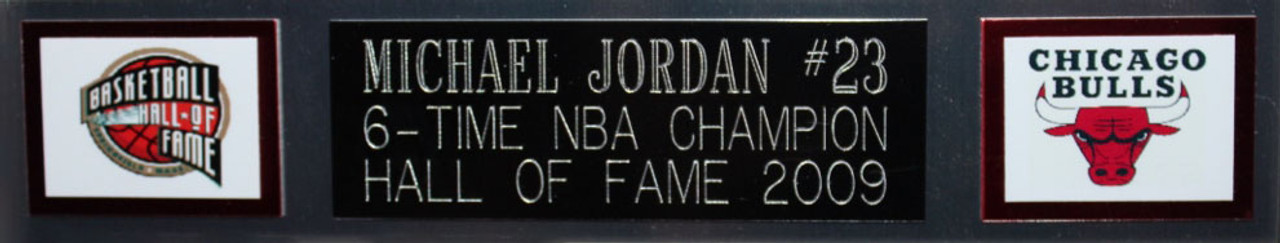 Basketball - NBA - Michael Jordan Signed and Framed Chicago Bulls Jersey, Taylormade Memorabilia