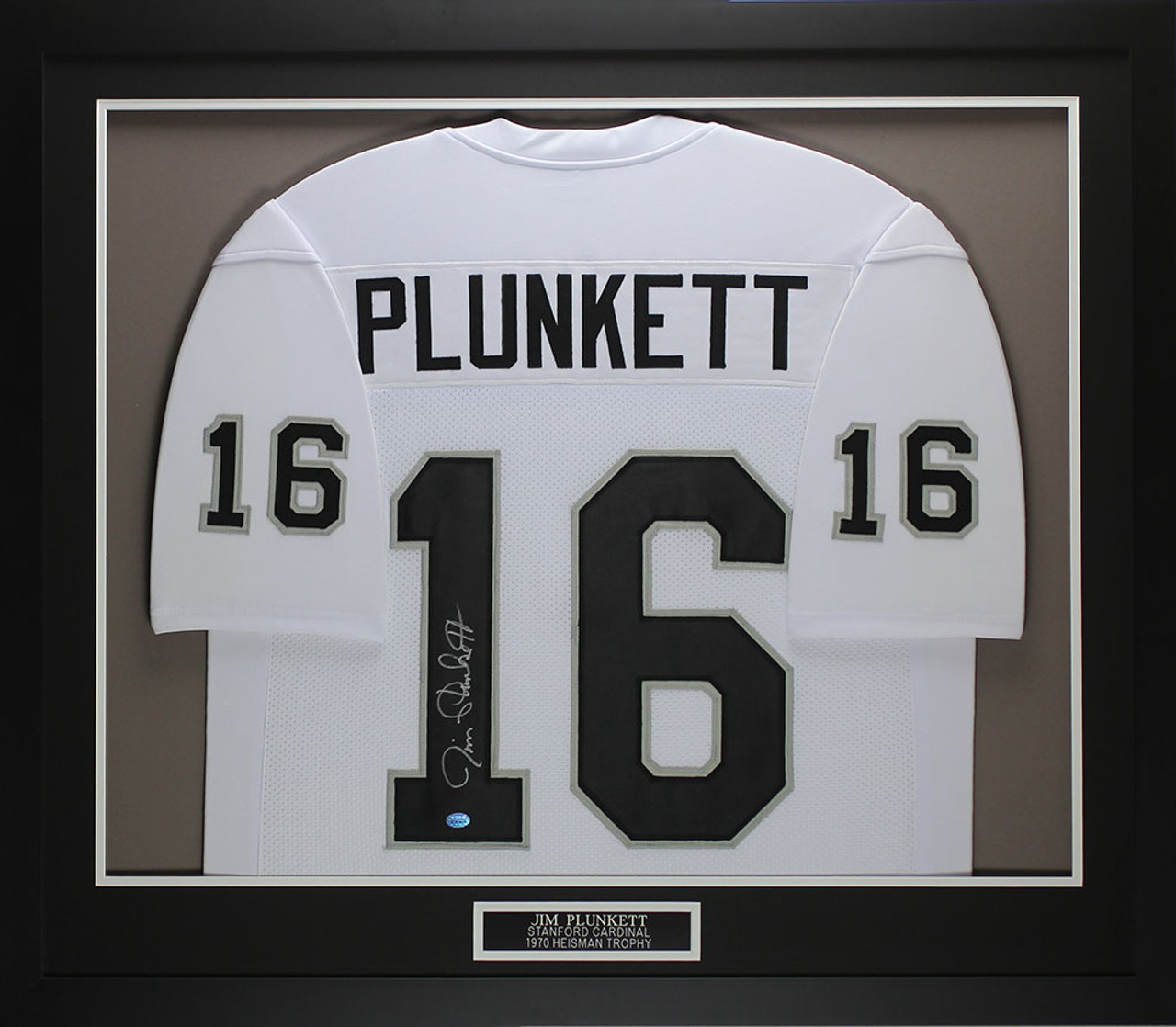 Nike Jim Plunkett Oakland Raiders Men's Limited White Jersey