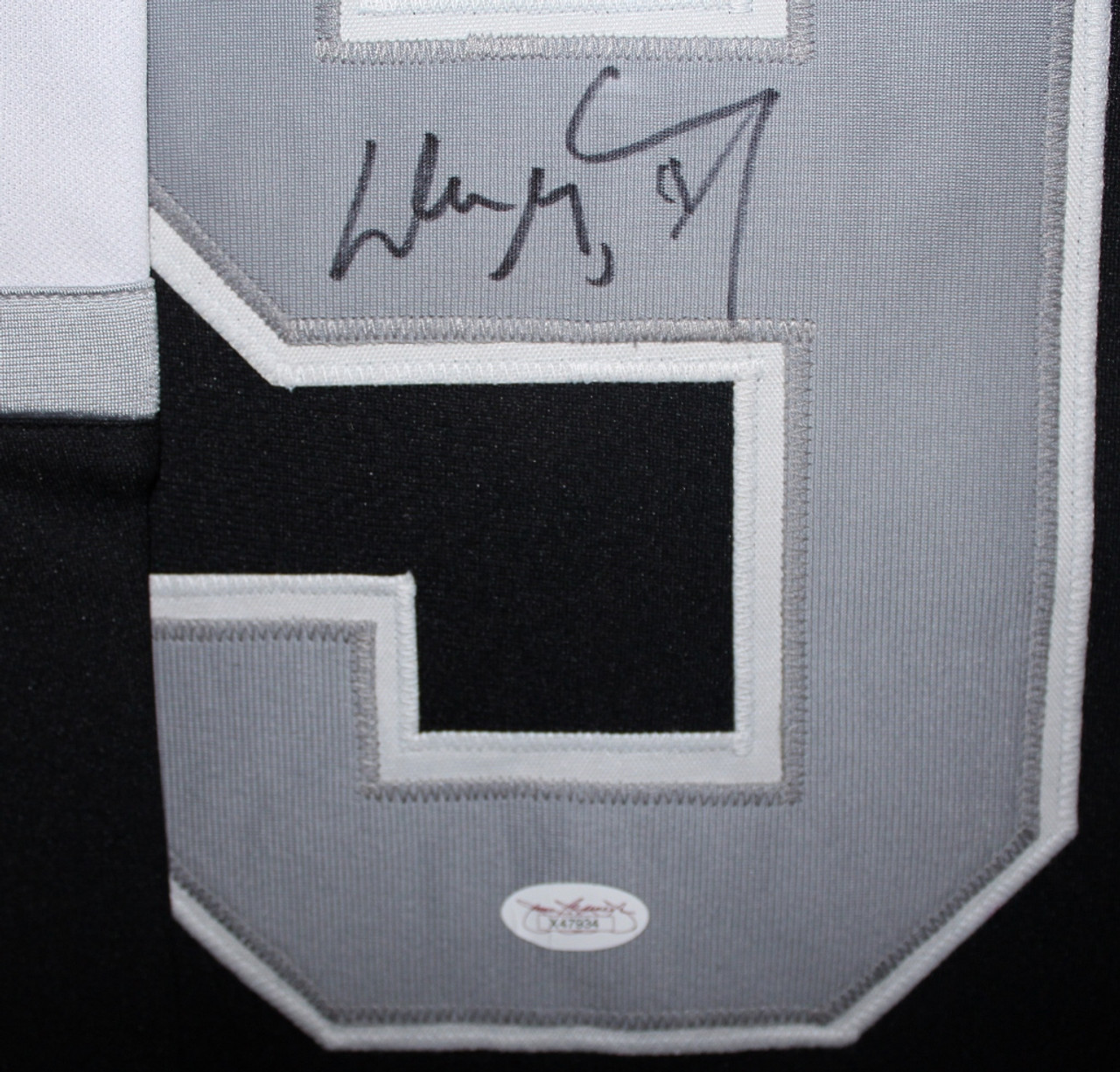 Wayne Gretzky Autographed and Framed Black Kings Jersey