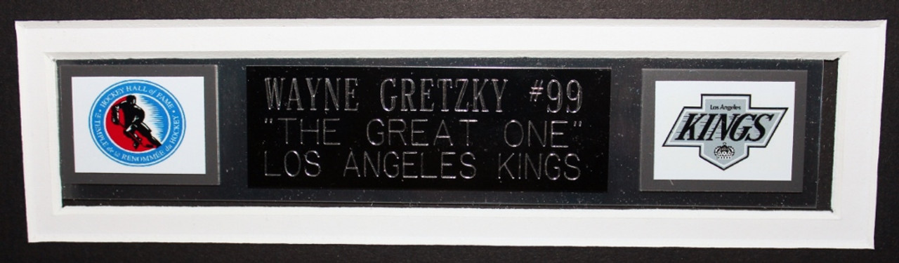 Wayne Gretzky Autographed and Framed Black Kings Jersey