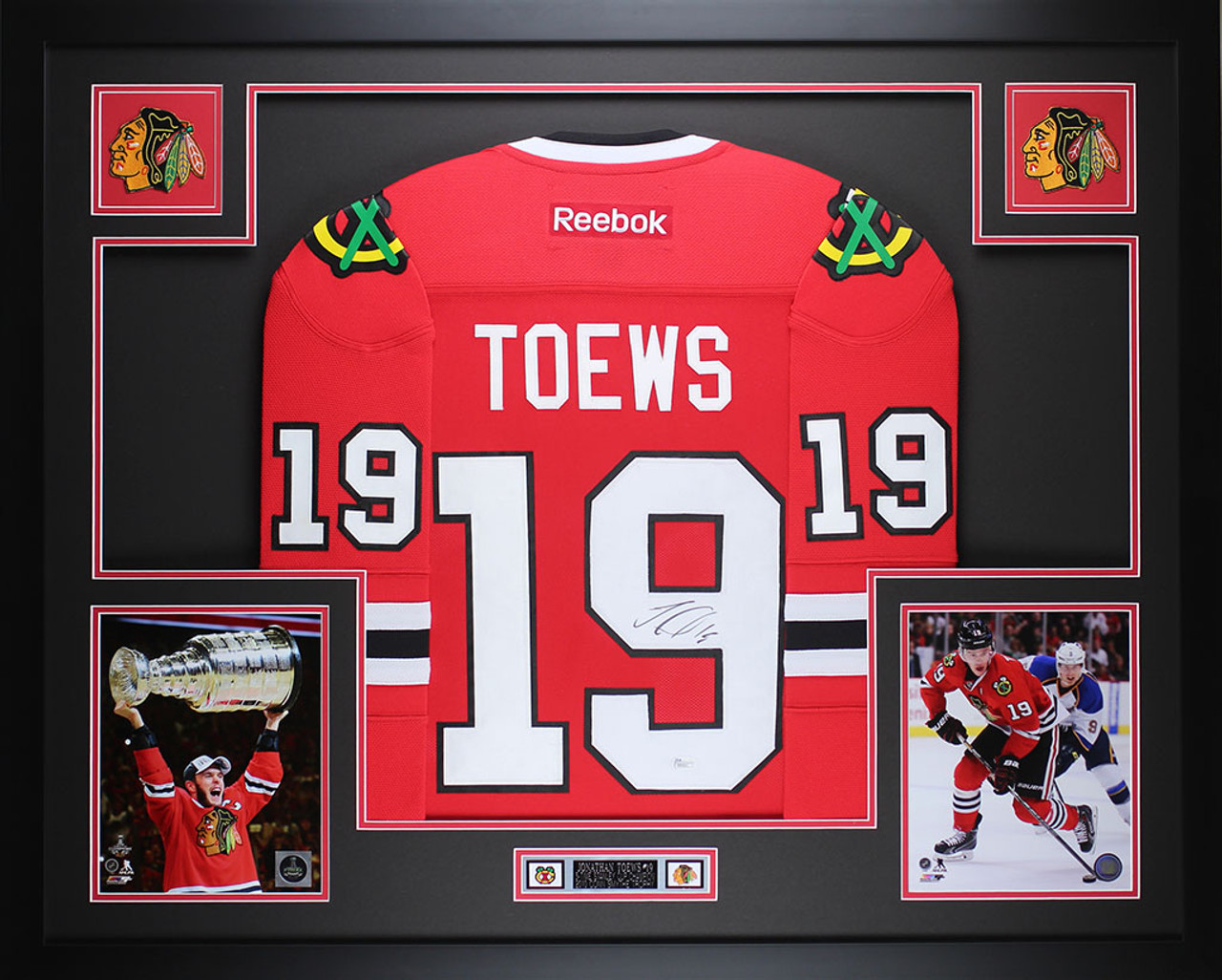 Blackhawks red jersey