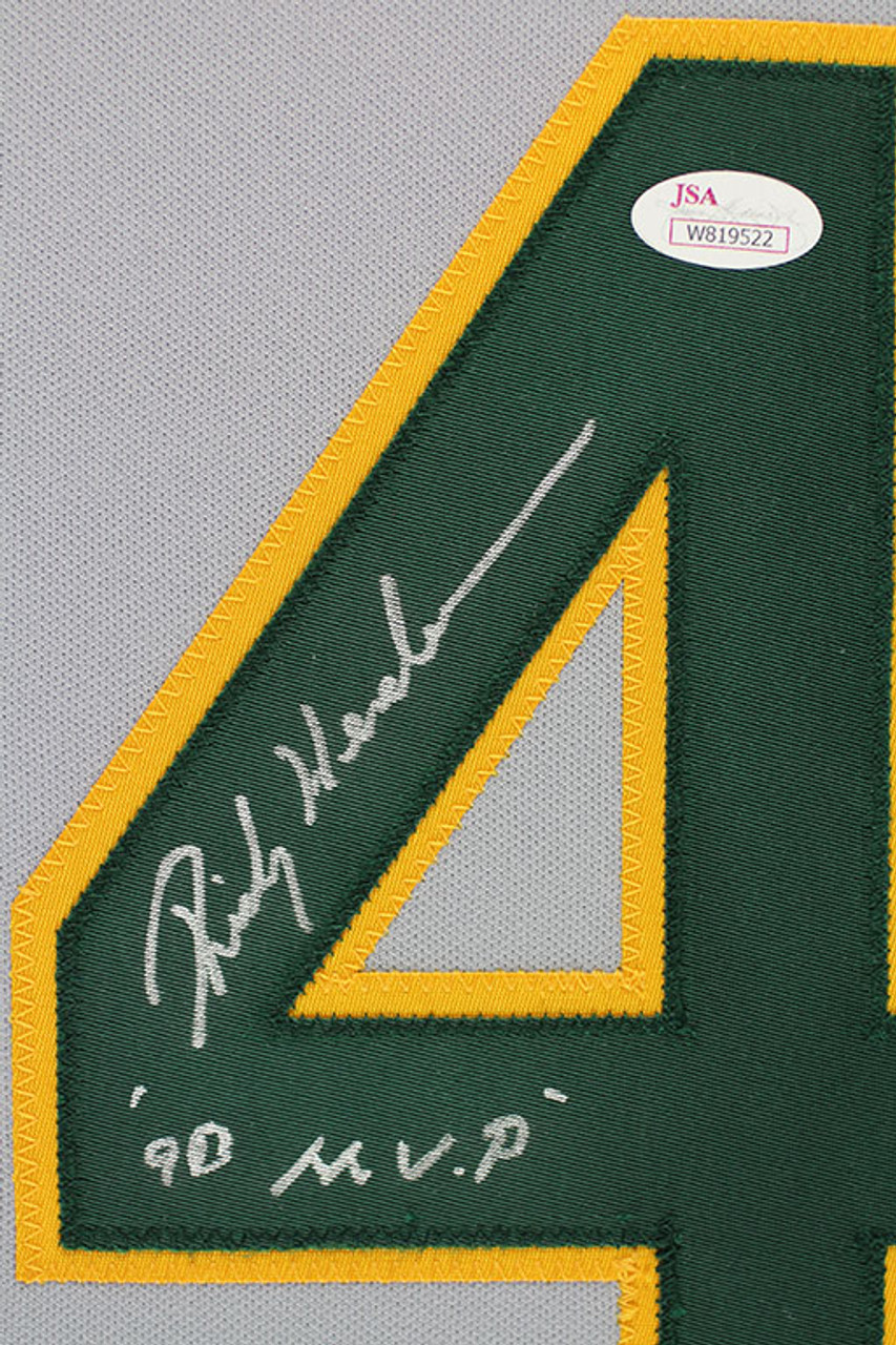 Rickey Henderson Signed Jersey (JSA)