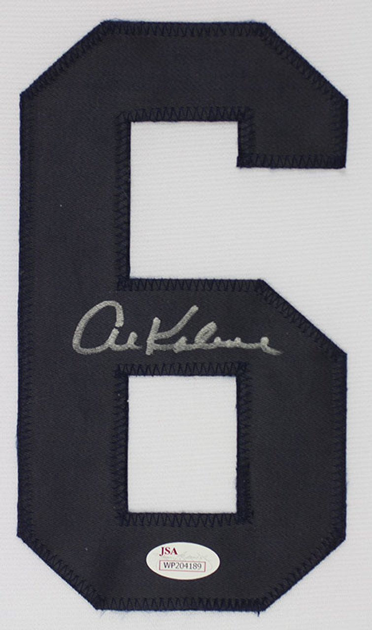 Al Kaline Signed Detroit Tigers 35x43 Custom Framed White Jersey (JSA) –  Super Sports Center