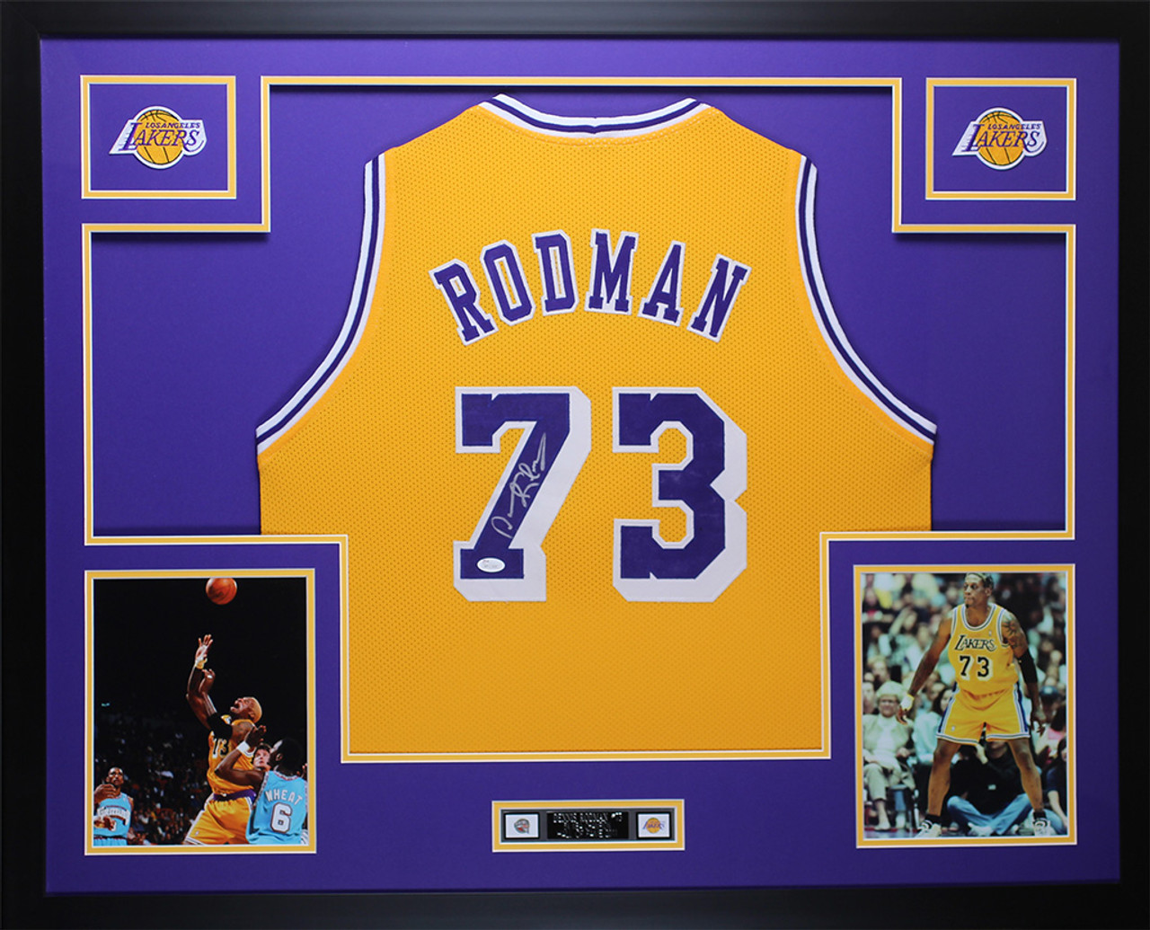 Dennis rodman lakers sale jersey