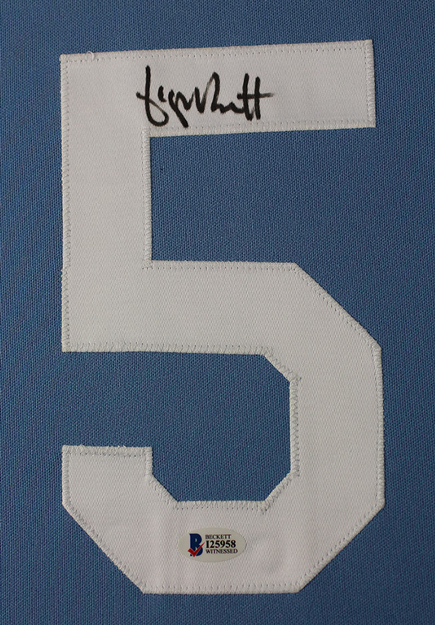 George Brett Autographed Blue Kansas City Royals Jersey