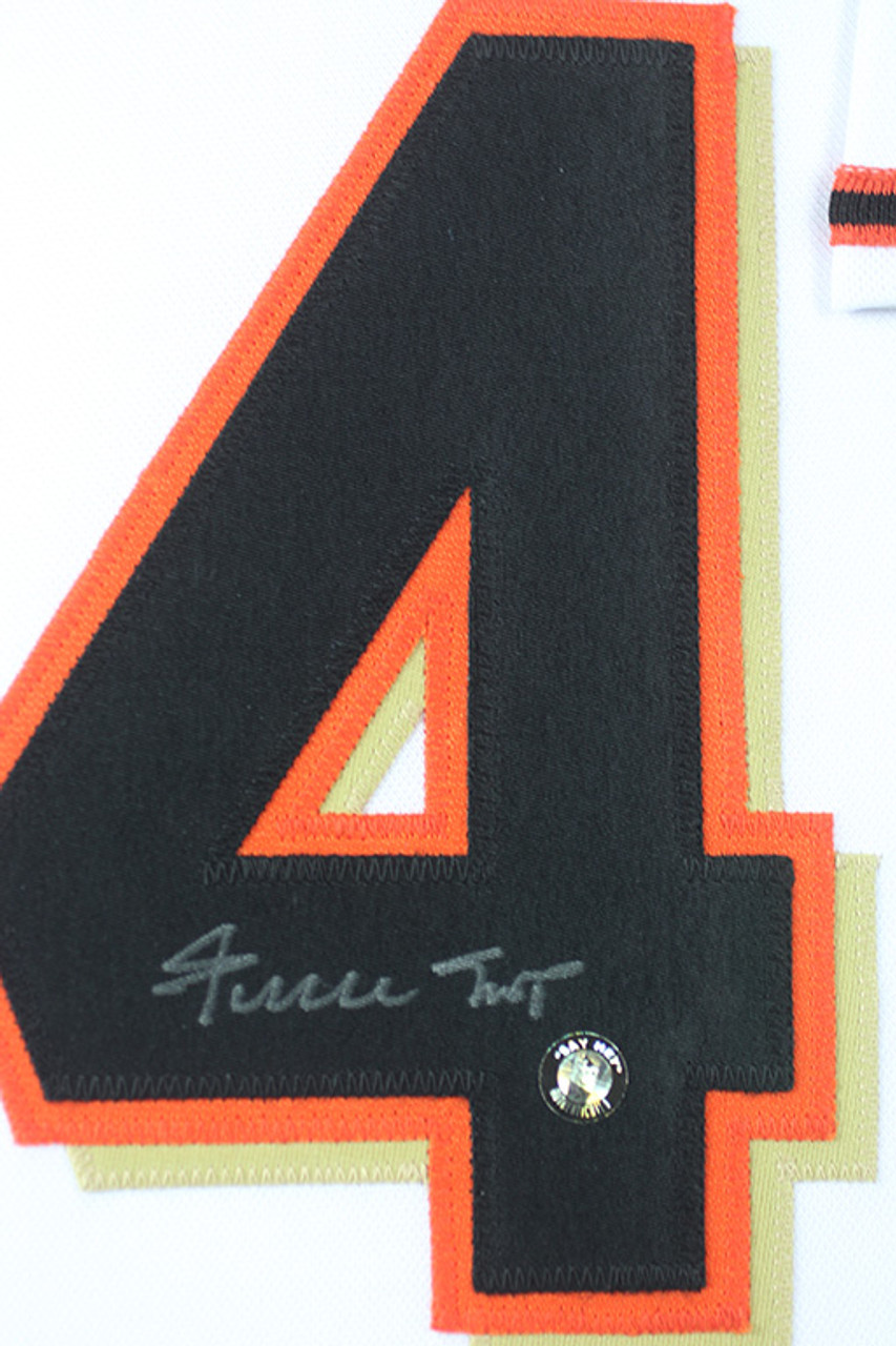 Willie Mays Signed Authentic Majestic San Francisco Giants Jersey With JSA  COA