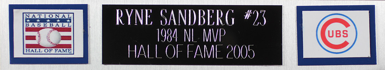 Ryne Sandberg Cubs Autograph Jersey w/ HOF05 Inscription-White