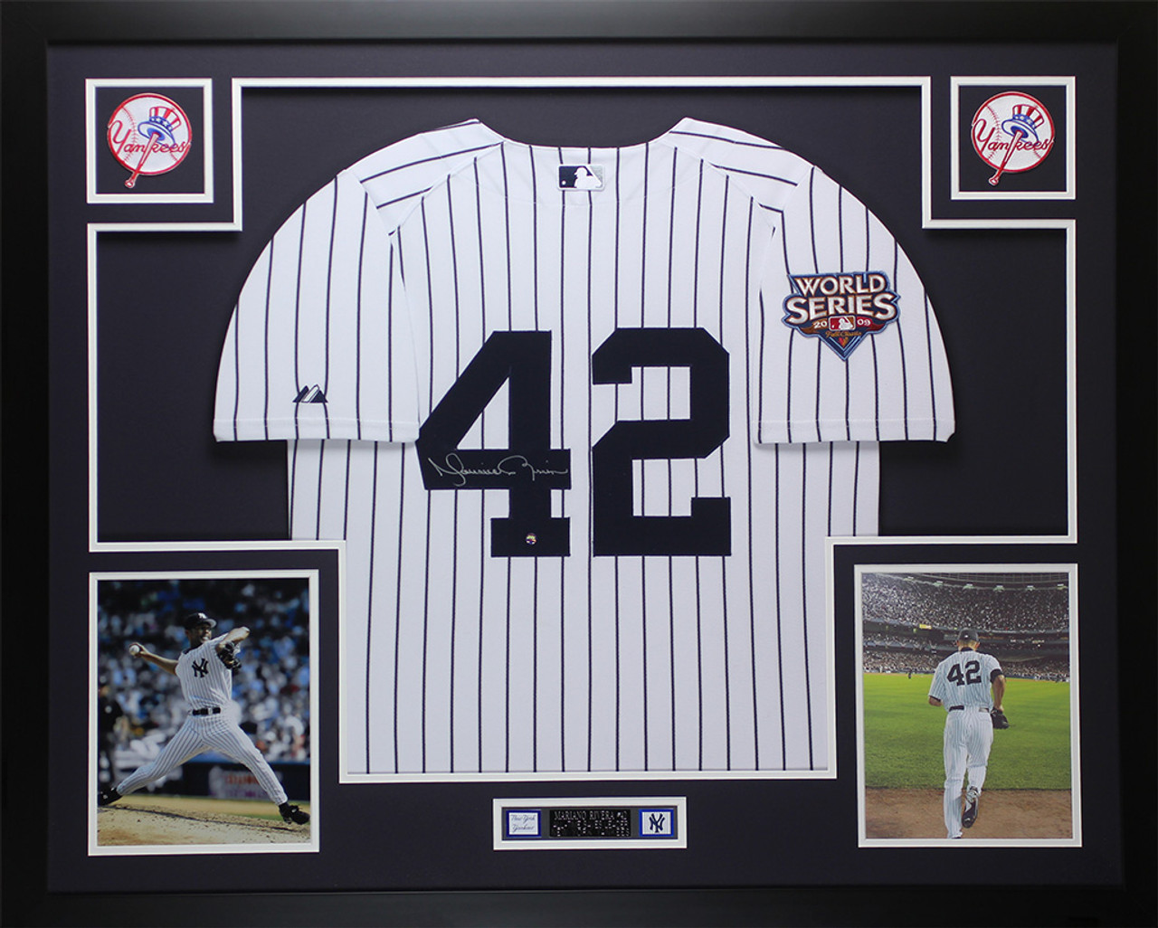 Mariano Rivera New York Yankees Autographed White Majestic