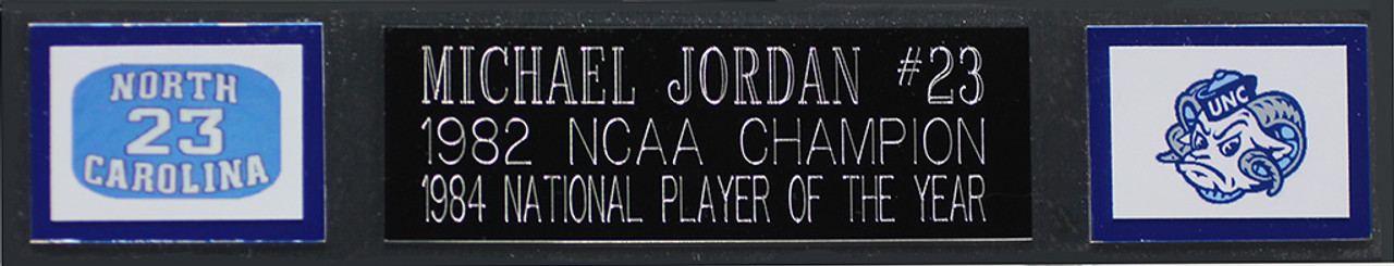 Michael Jordan North Carolina Tar Heels 32x36 Custom Framed Jersey