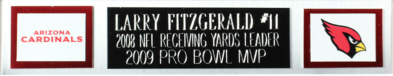 Arizona Cardinals Larry Fitzgerald Autographed Pro Style Black