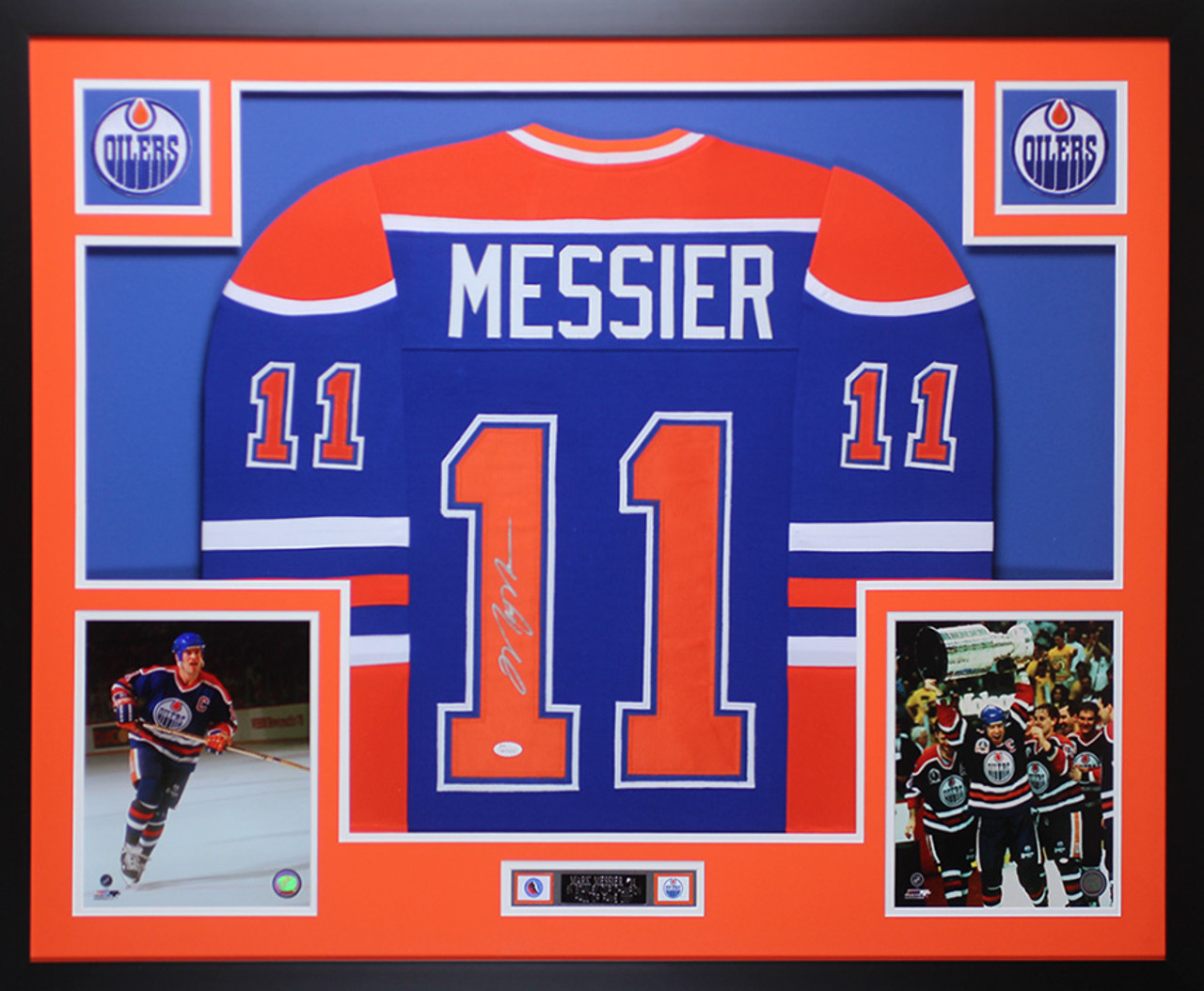 Oilers autographed jersey